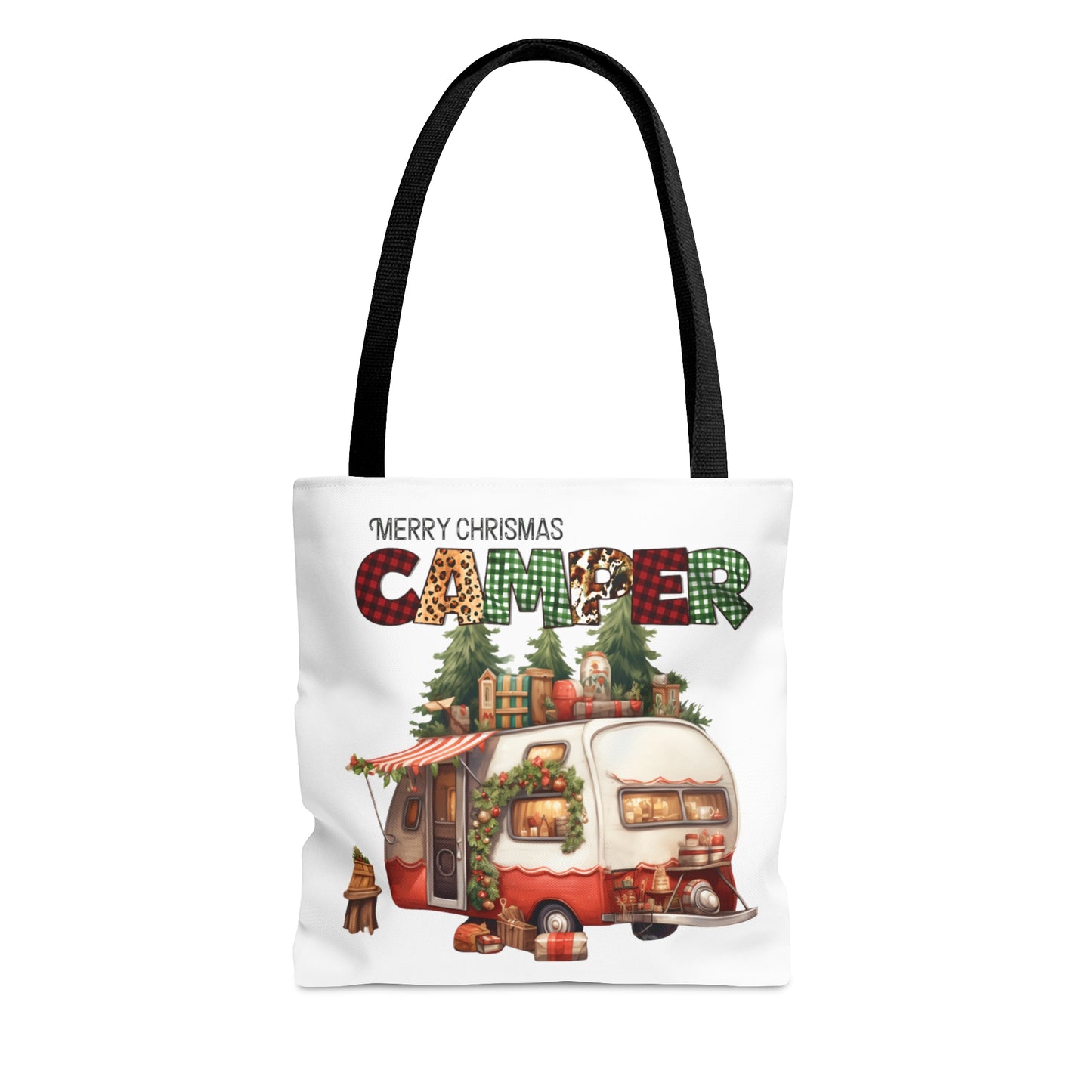 Tote Bag, Christmas, Camper