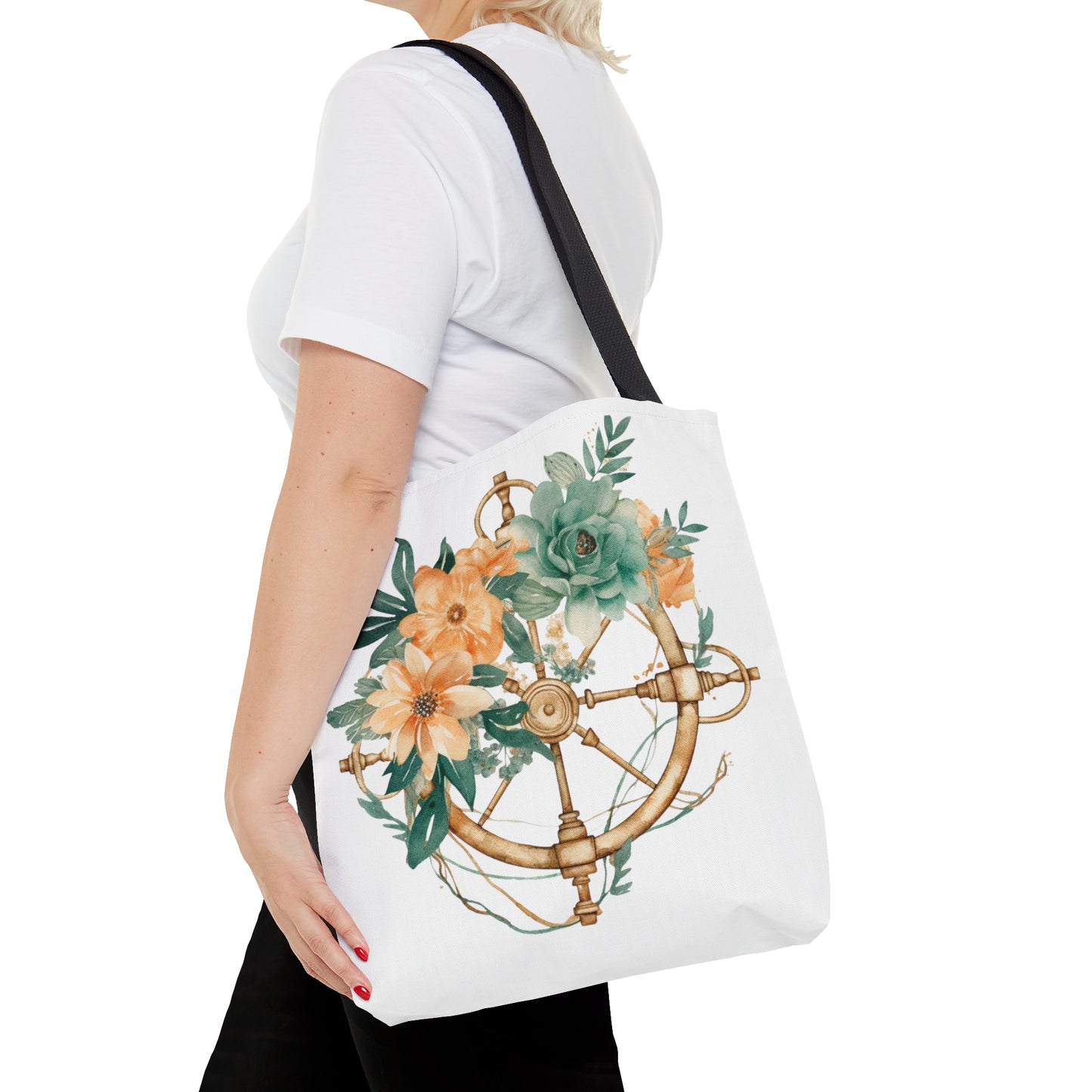 Tote Bag, Nautical bag, Beach Tote Bag