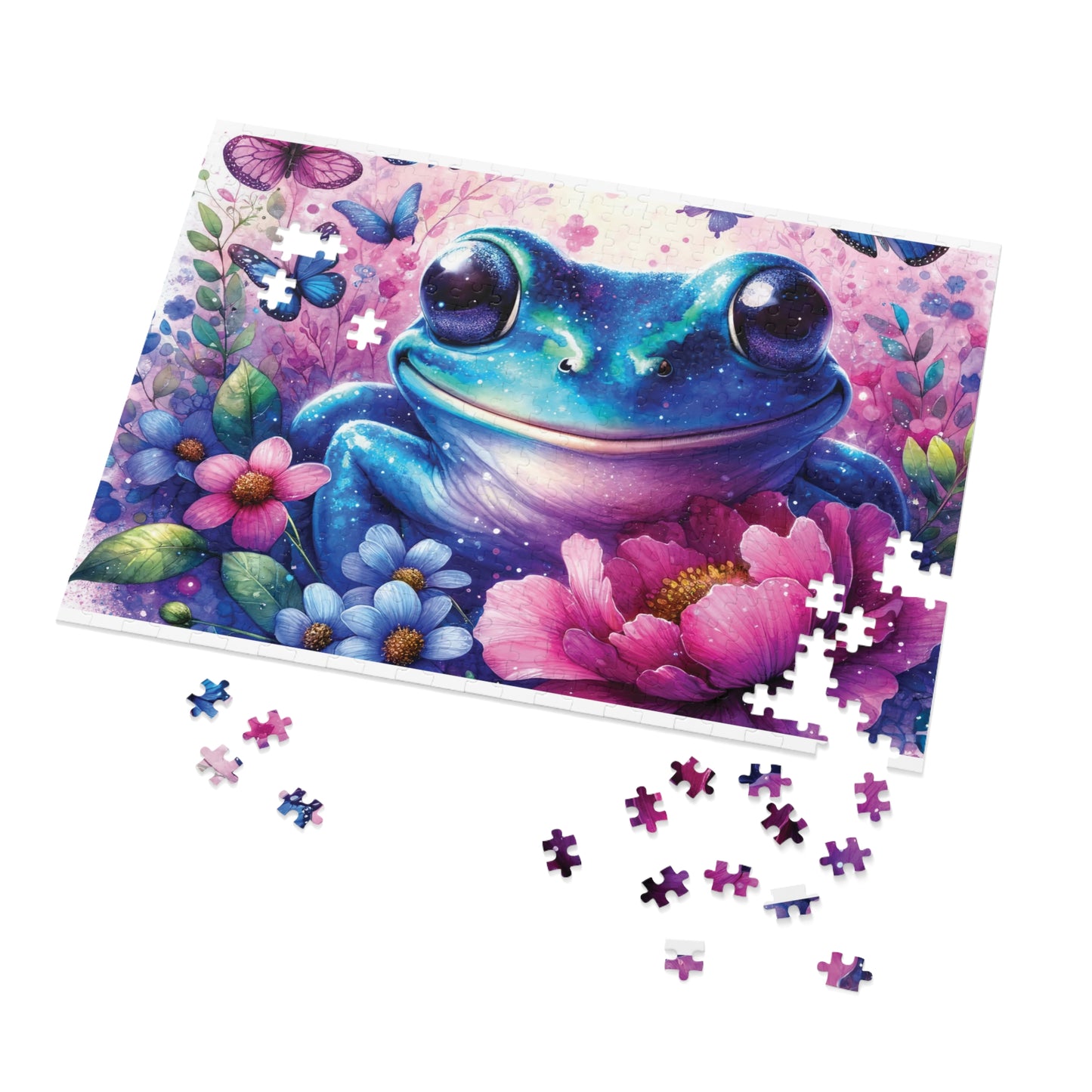 Jigsaw Puzzle, Frog, Personalised/Non-Personalised (30, 110, 252, 500,1000-Piece)