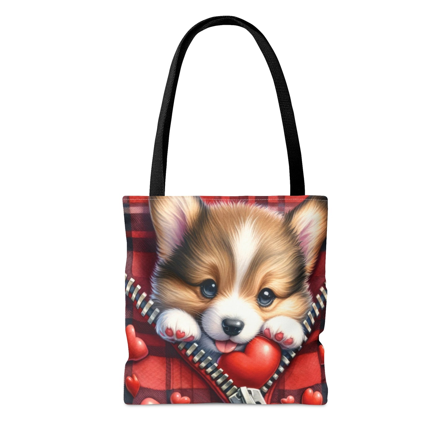 Tote Bag, Cute Dog, Personalised/Non-Personalised Tote bag