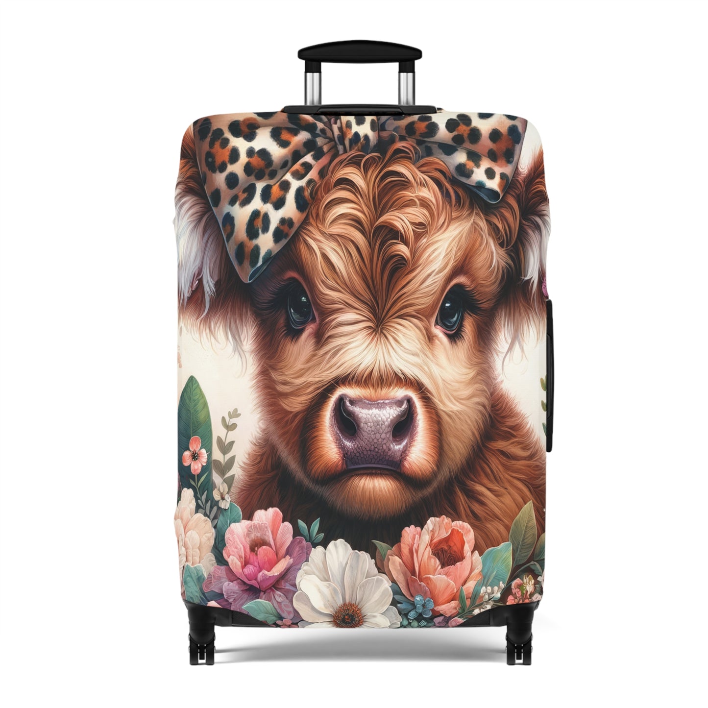 Luggage Cover, Highland Cow, awd-5007