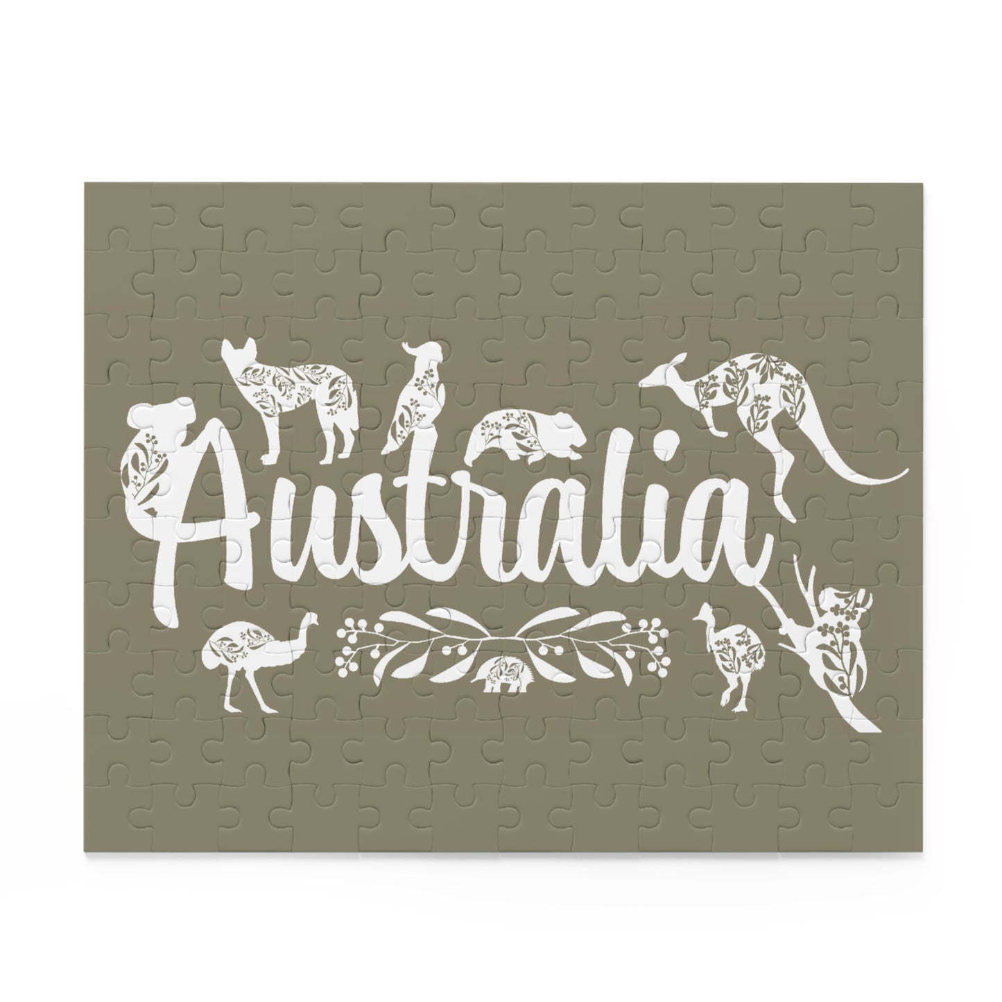 Personalised/Non-Personalised Puzzle, Australia Australian Animals (120, 252, 500-Piece)