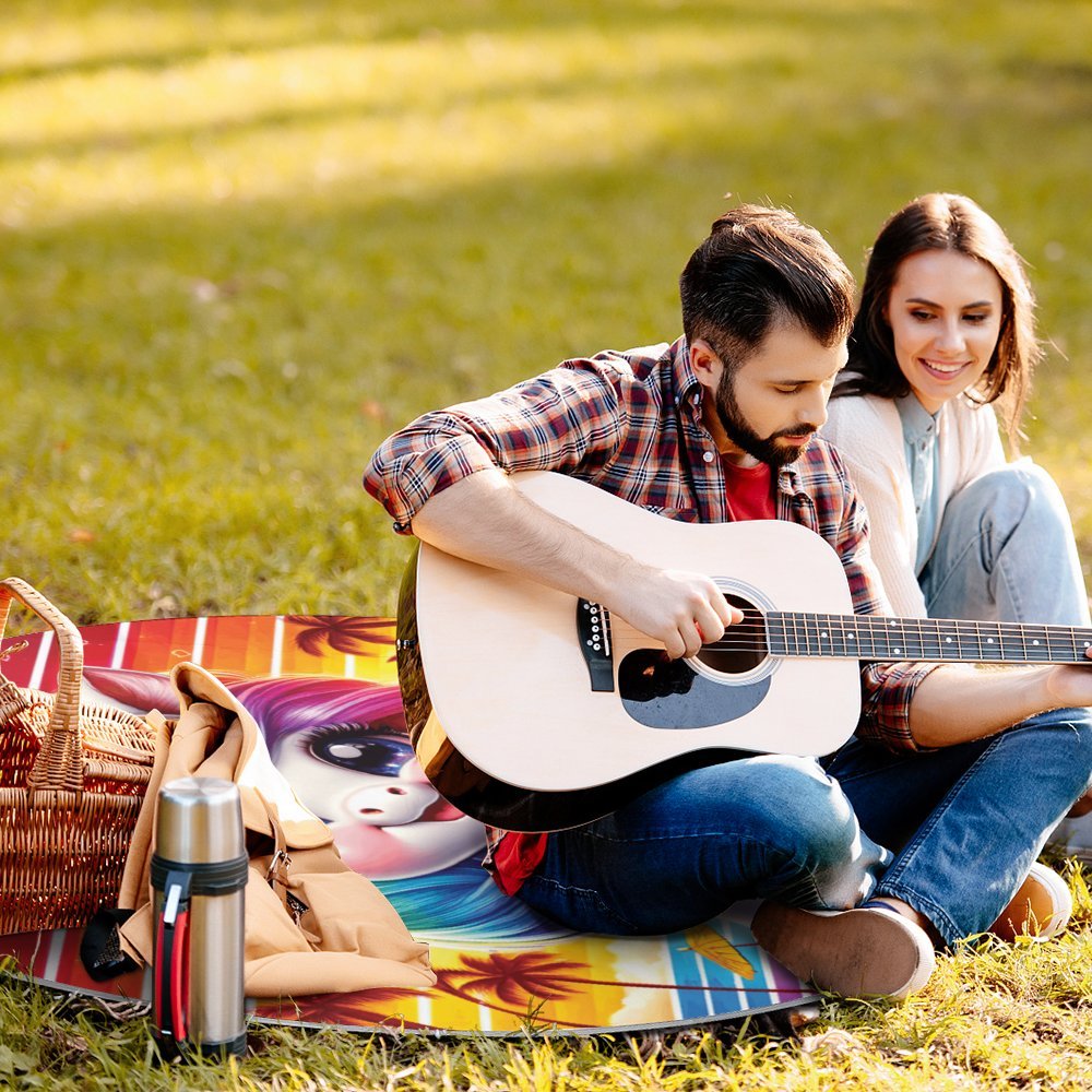 Round Picnic Mat Round outdoor picnic mat