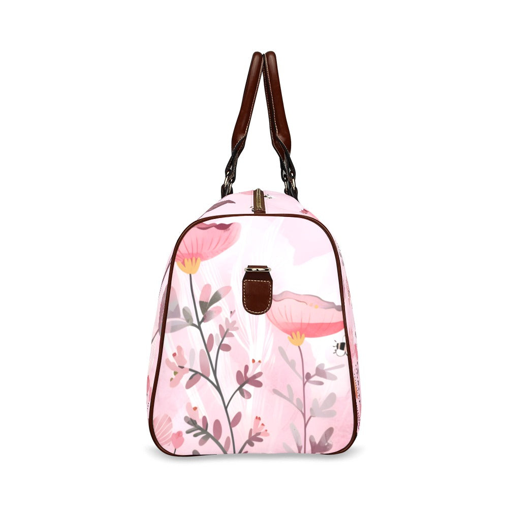 Wildflowers Waterproof Travel Bag/Small (Model 1639)