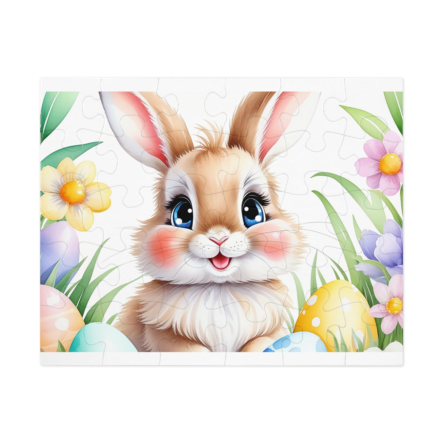 Puzzle, Easter, Rabbit, Personalised/Non-Personalised (30, 110, 252, 500,1000-Piece) awd-650