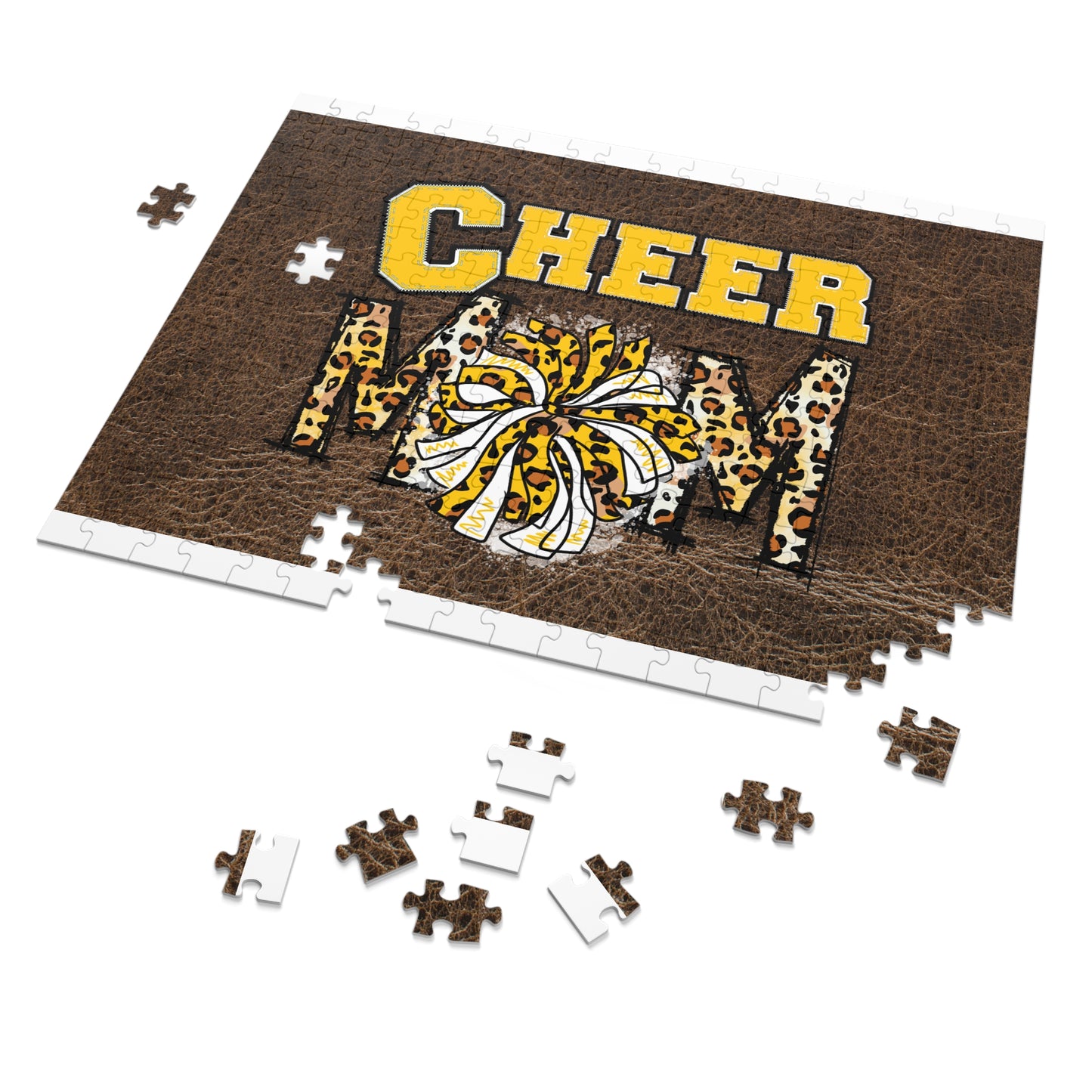 Jigsaw Puzzle, Cheer Mom, Personalised/Non-Personalised (30, 110, 252, 500,1000-Piece)