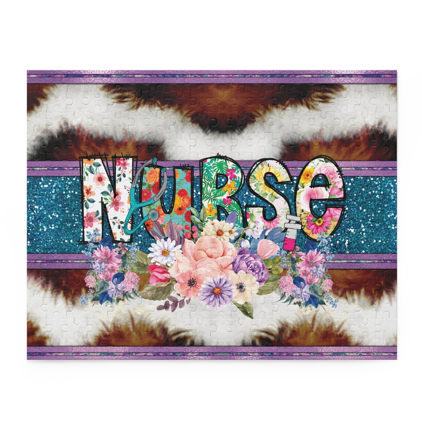 Personalised/Non-Personalised Puzzle, Nurse (120, 252, 500-Piece)