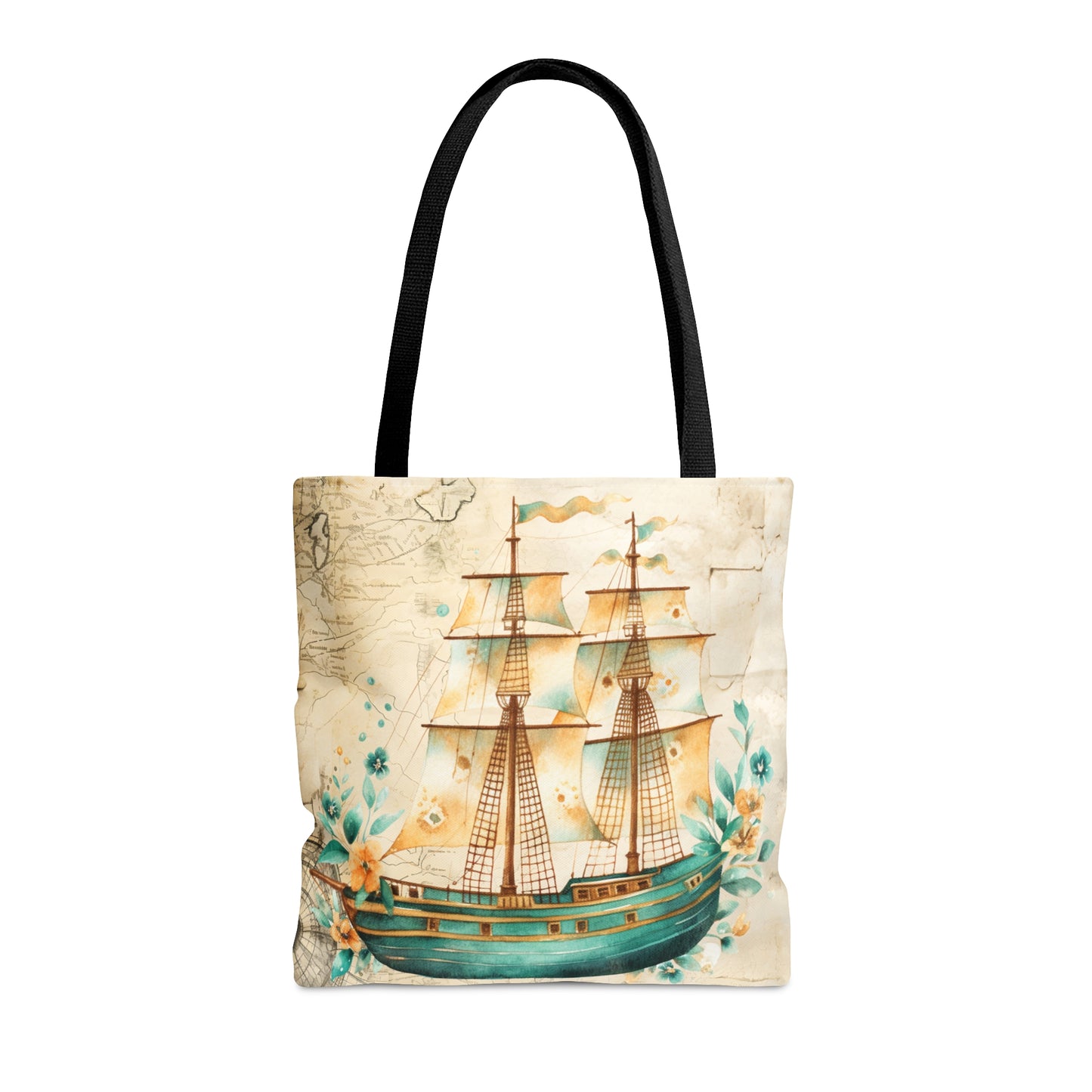 Tote Bag, Nautical bag, Beach Tote Bag