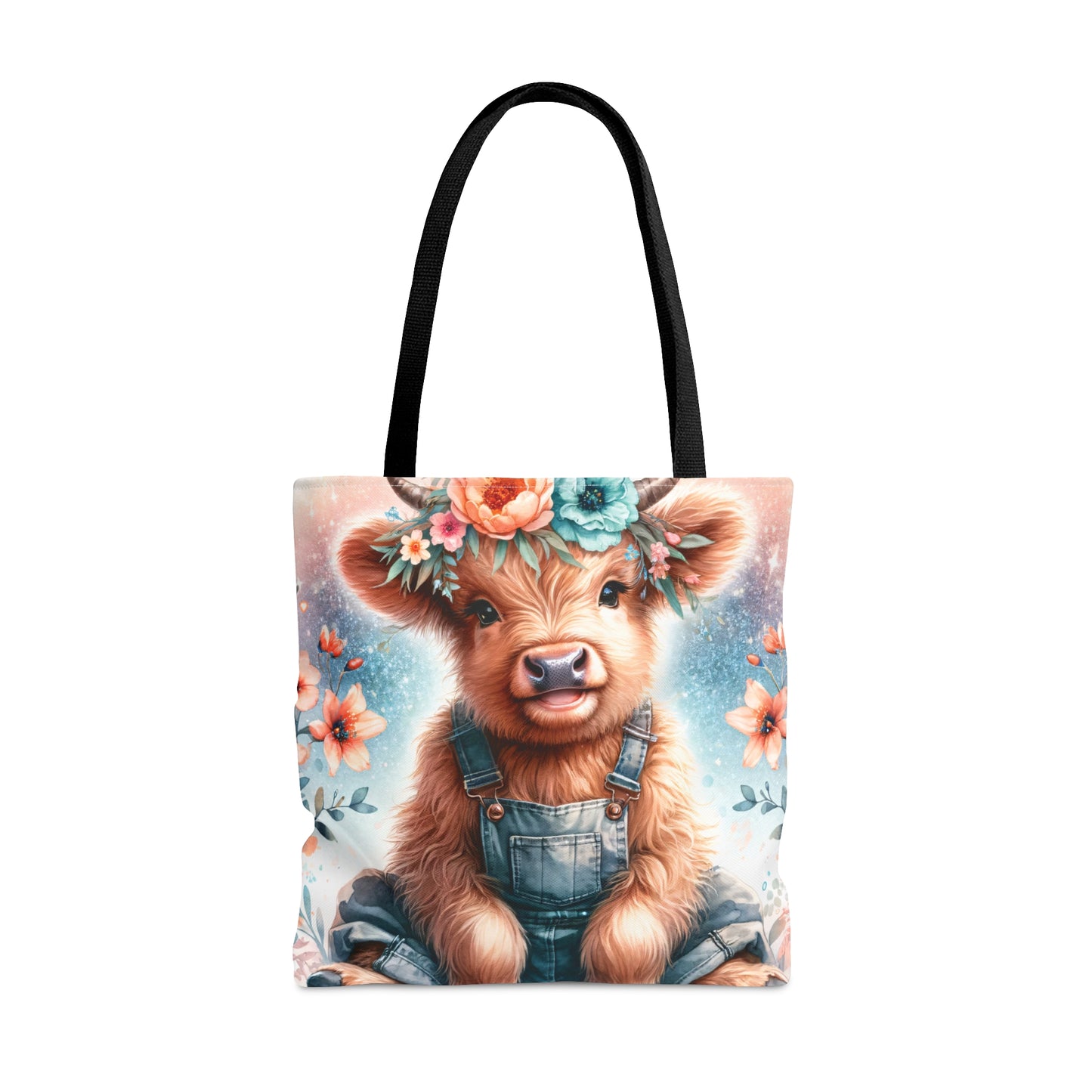 Tote Bag, Highland Cow, Personalised/Non-Personalised Tote bag