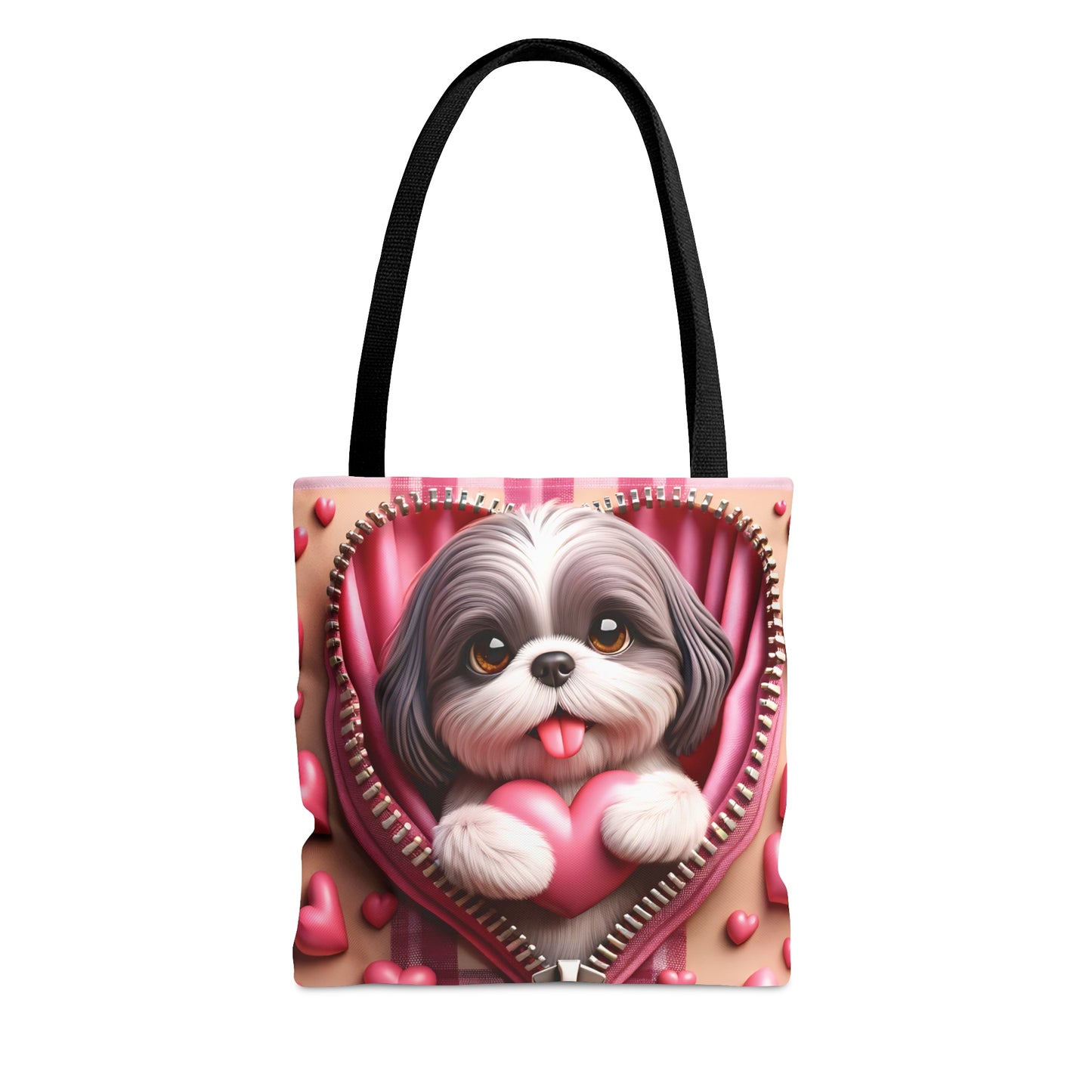 Tote Bag, Cute Dog, Personalised/Non-Personalised Tote bag