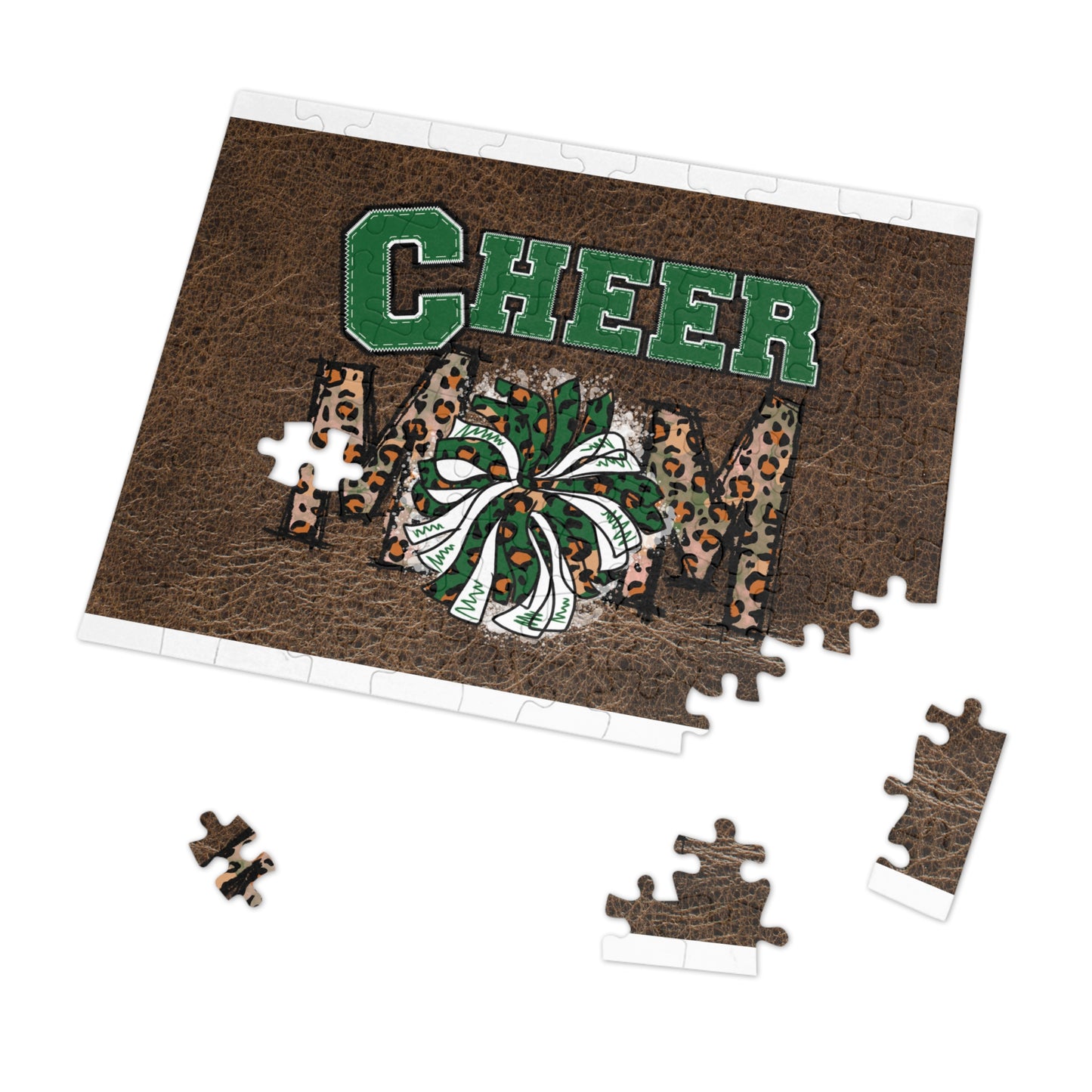 Jigsaw Puzzle, Cheer Mom, Personalised/Non-Personalised (30, 110, 252, 500,1000-Piece)