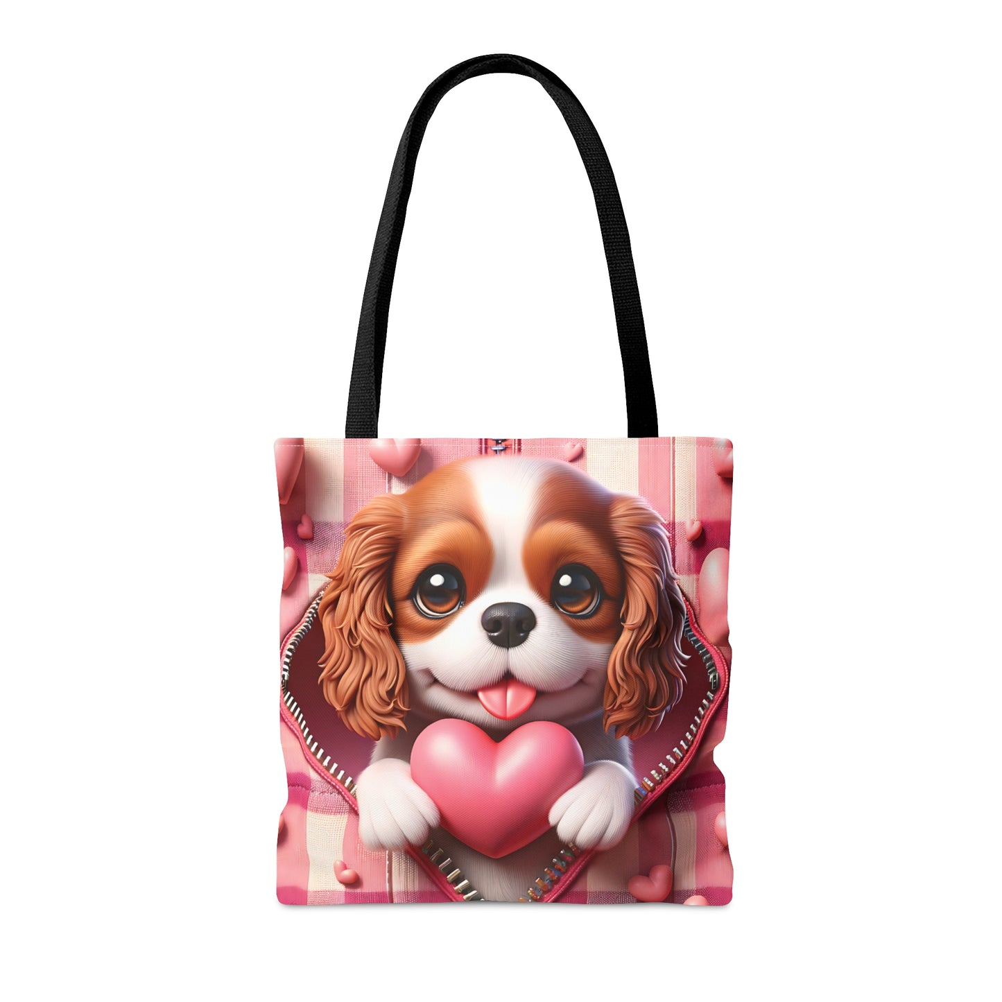 Tote Bag, Cute Dog, Personalised/Non-Personalised Tote bag