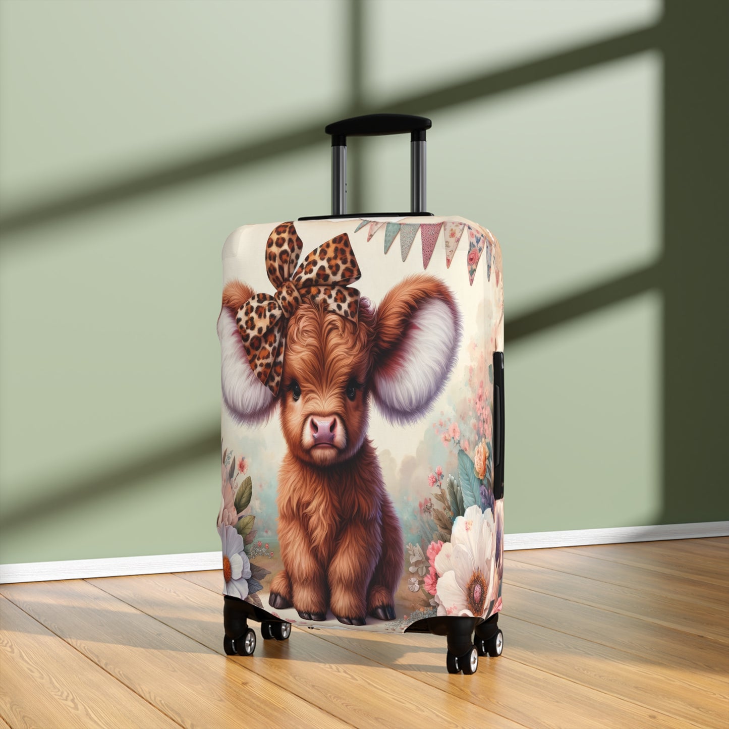 Luggage Cover, Highland Cow, awd-5016