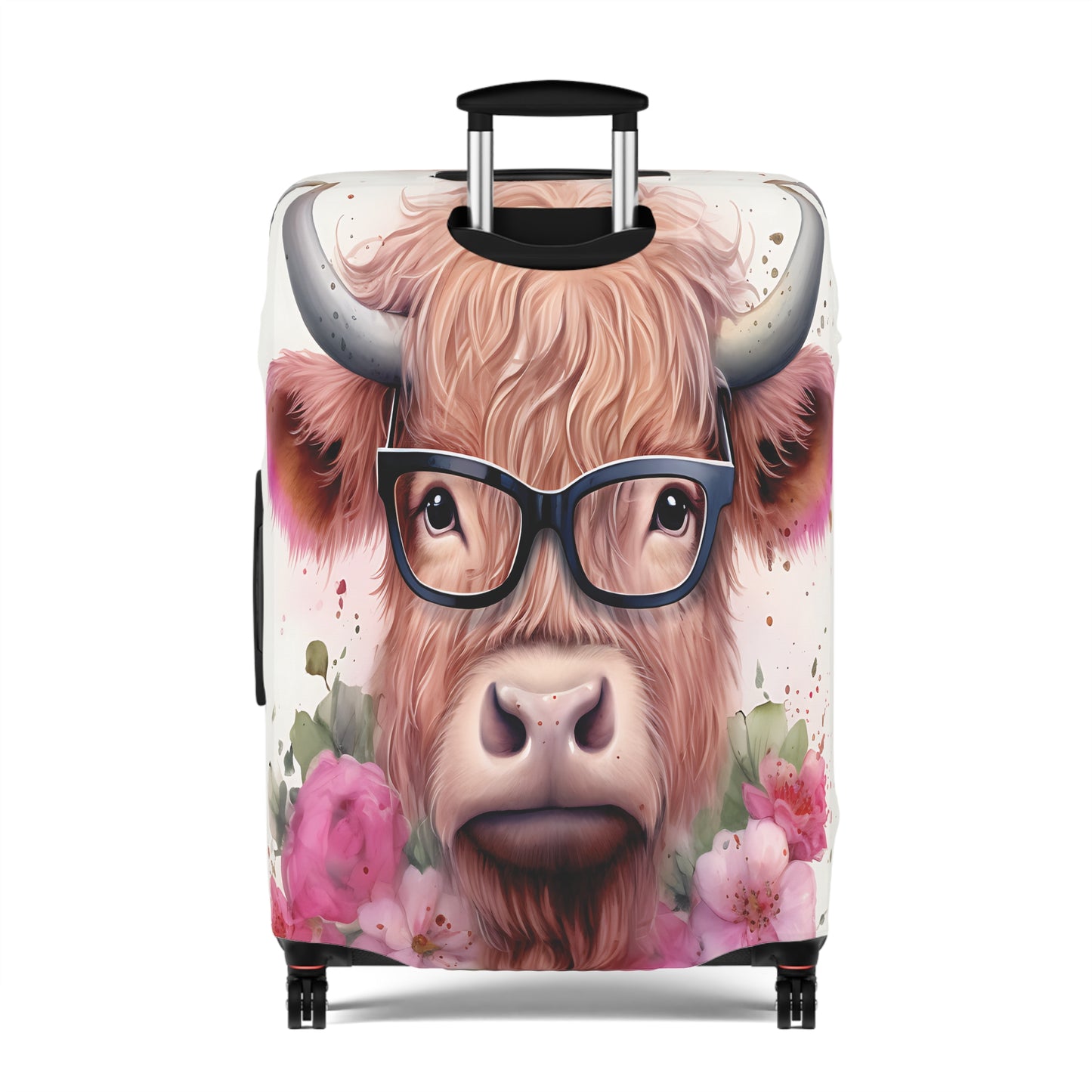 Luggage Cover, Highland Cow, awd-017