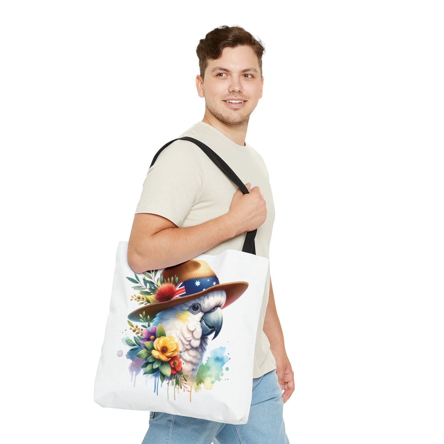 Tote Bag, Australian Animals, Cockatoo, Personalised/Non-Personalised Tote bag