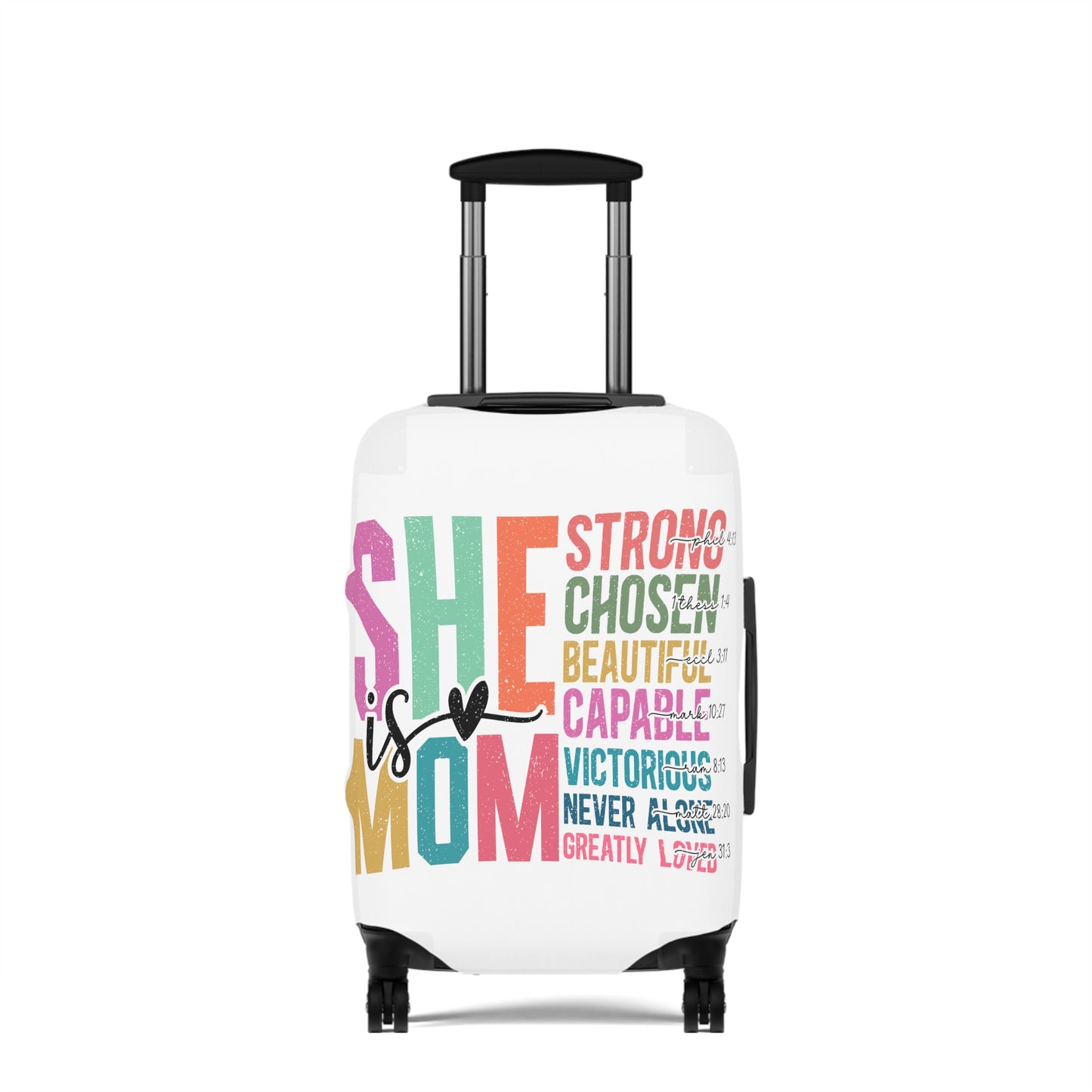 Luggage Cover, She is Mom, awd-5023