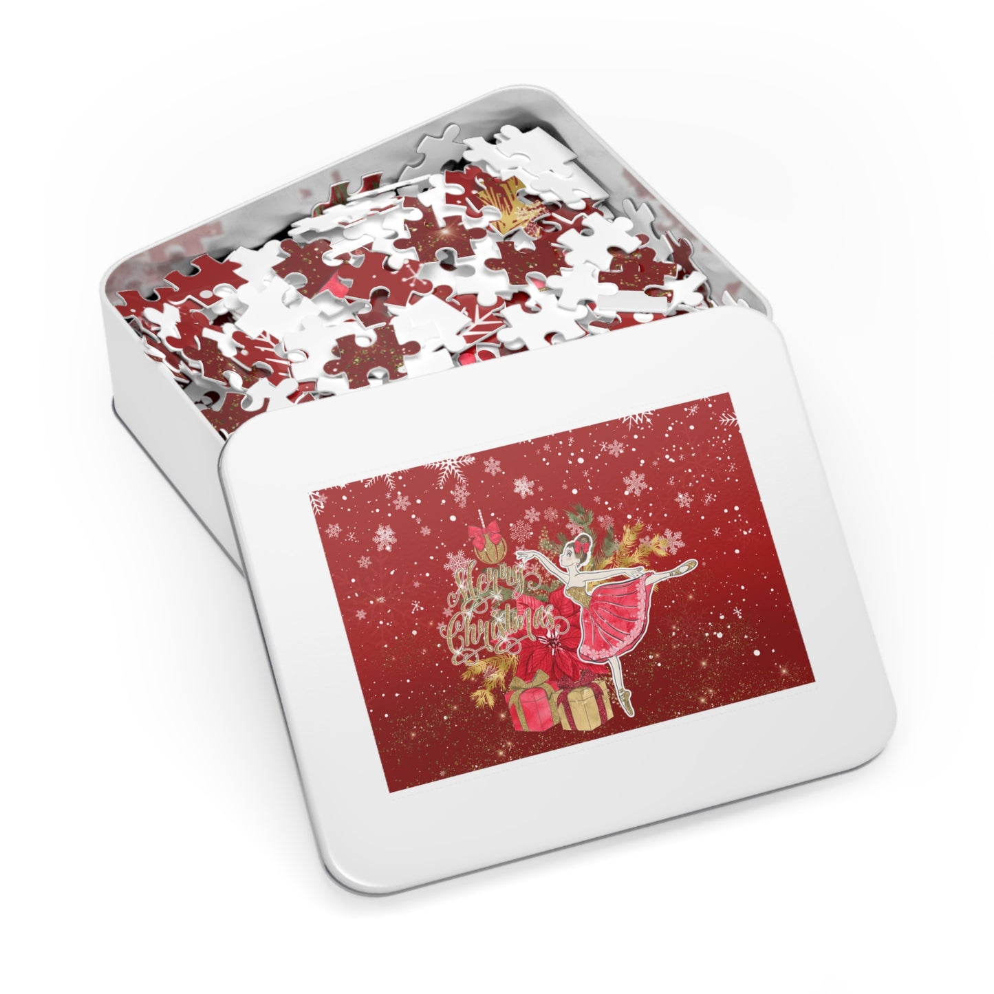 Puzzle, Christmas Sugarplum, Personalised/Non-Personalised (30, 110, 252, 500,1000-Piece)