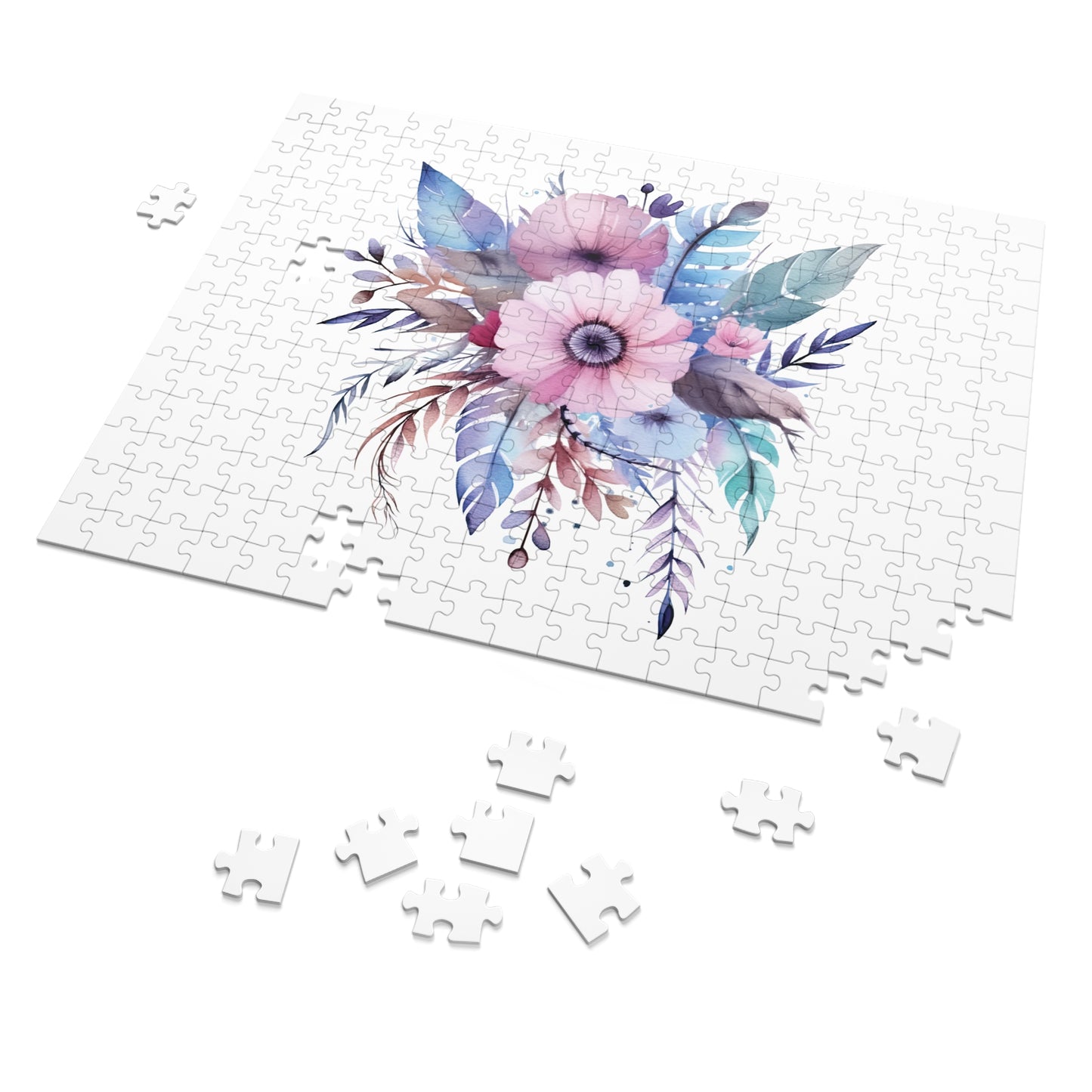 Jigsaw Puzzle, Floral, Personalised/Non-Personalised (30, 110, 252, 500,1000-Piece)