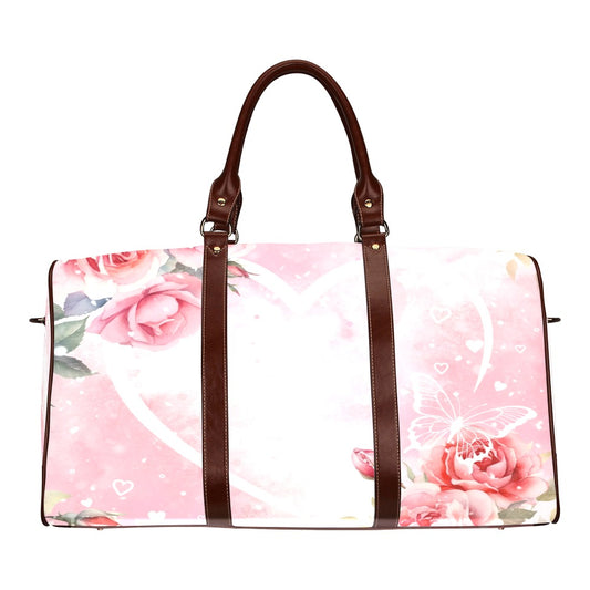 roses1 Waterproof Travel Bag/Small (Model 1639)