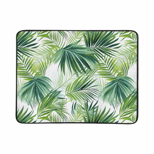 Green Palm Leaves  Beach Mats 78"x 60"