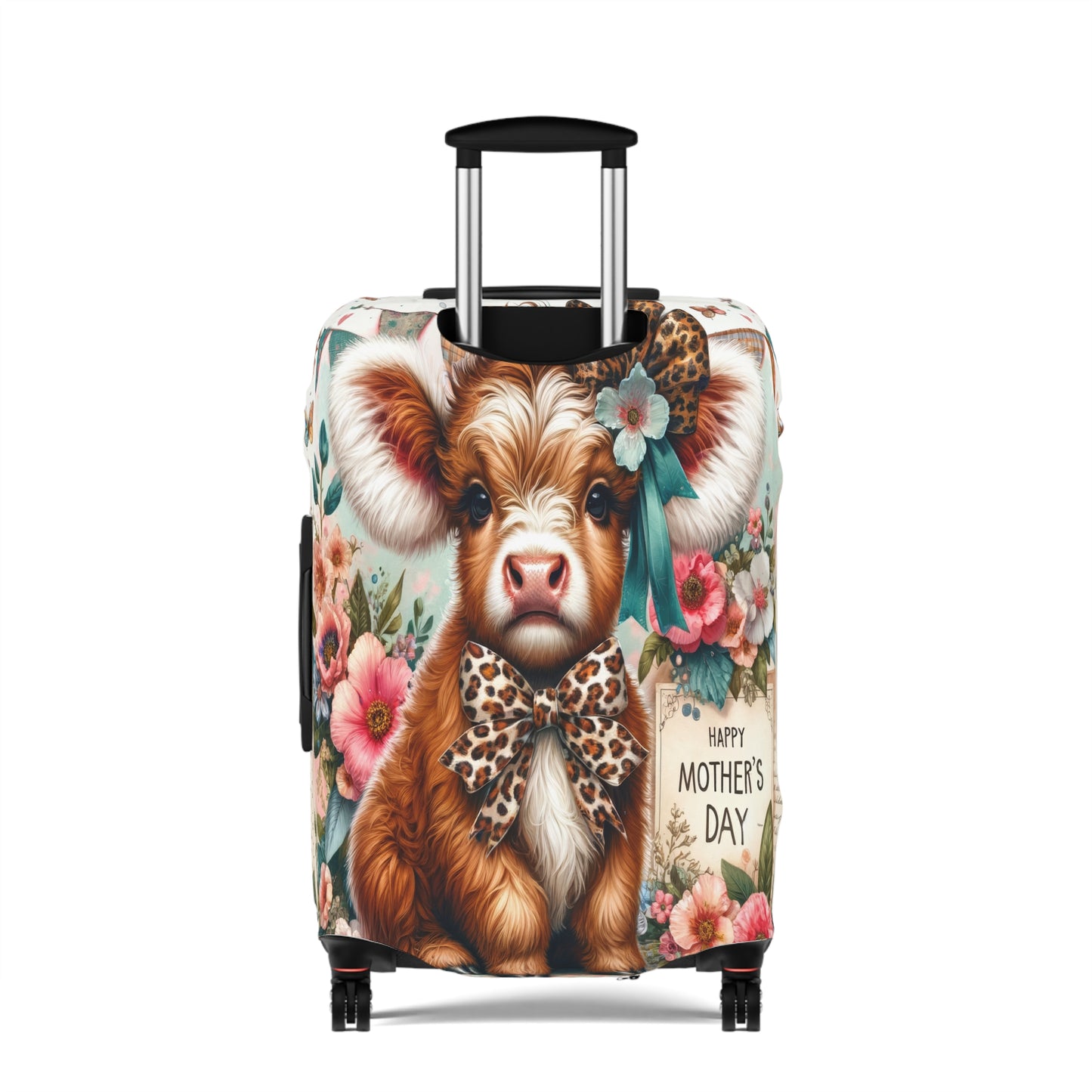 Luggage Cover, Highland Cow, awd-5013