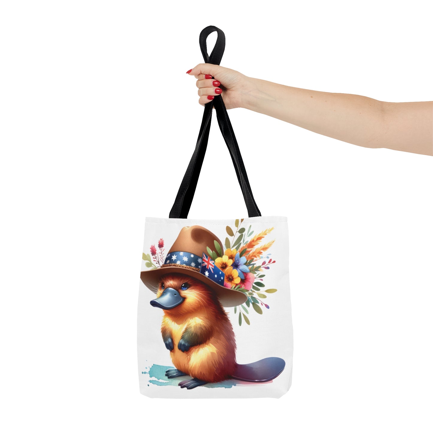 Tote Bag, Australian Animals, Platypus, Personalised/Non-Personalised Tote bag