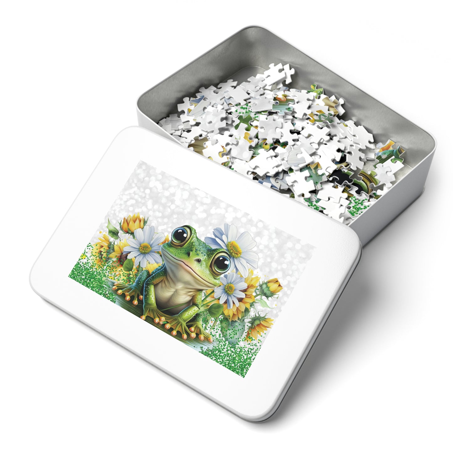 Jigsaw Puzzle, Frog, Personalised/Non-Personalised (30, 110, 252, 500,1000-Piece)