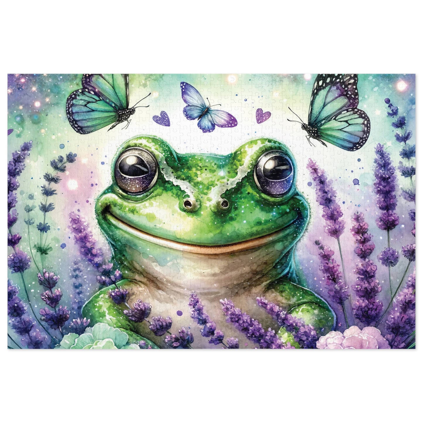 Jigsaw Puzzle, Frog, Personalised/Non-Personalised (30, 110, 252, 500,1000-Piece)