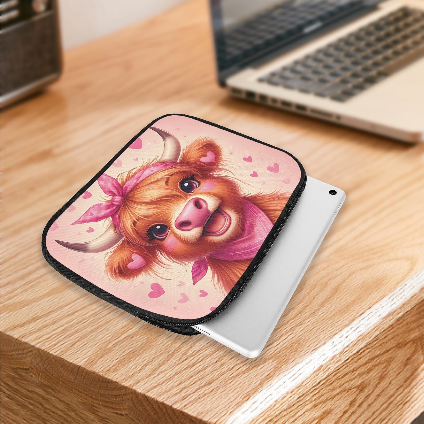 Tablet Sleeve - Highland Cow, awd-616