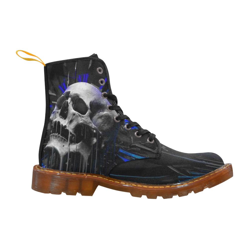 Fluent skull Martin Boots For Women Model 1203H