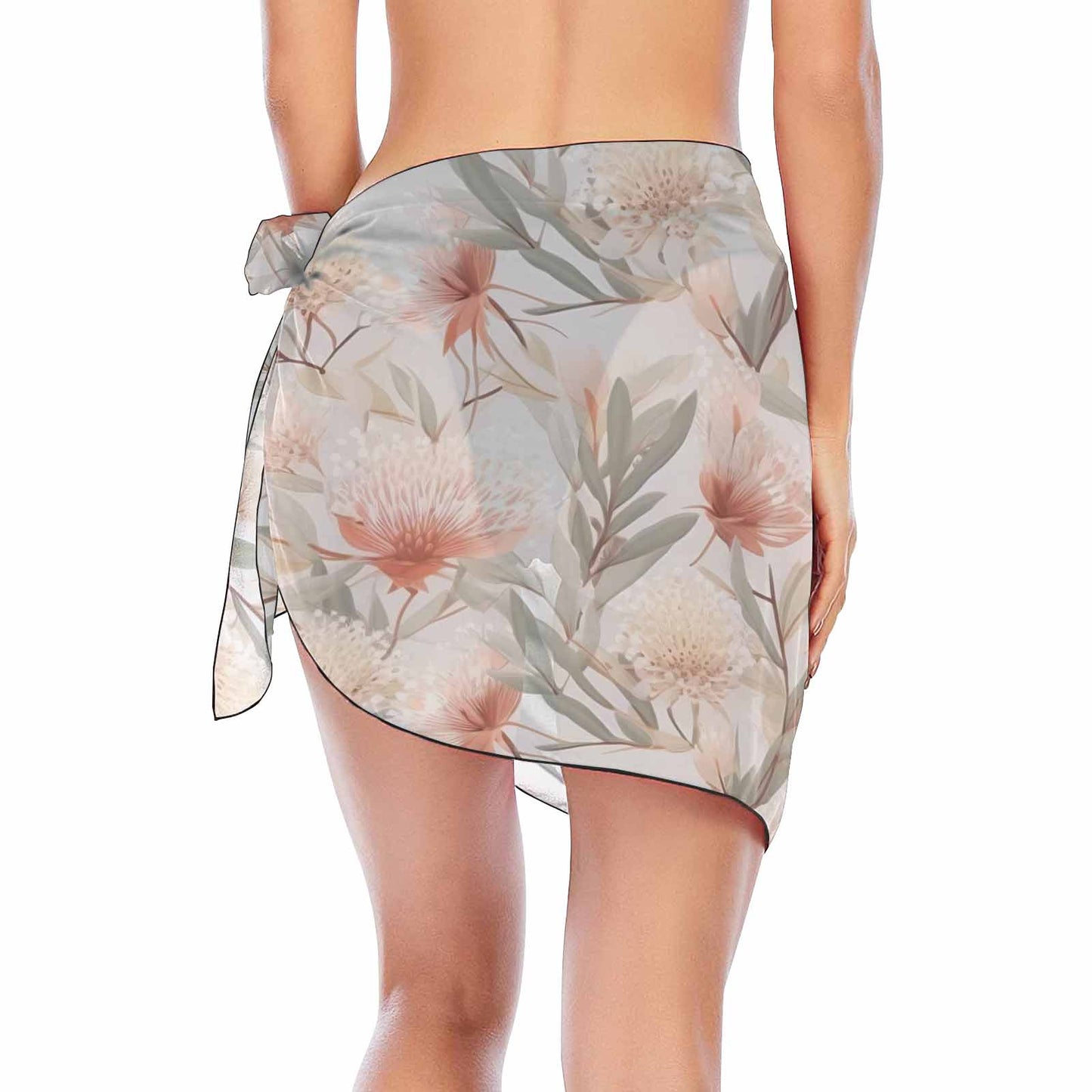 Australian Floral 9  Women's Beach Sarong Wrap