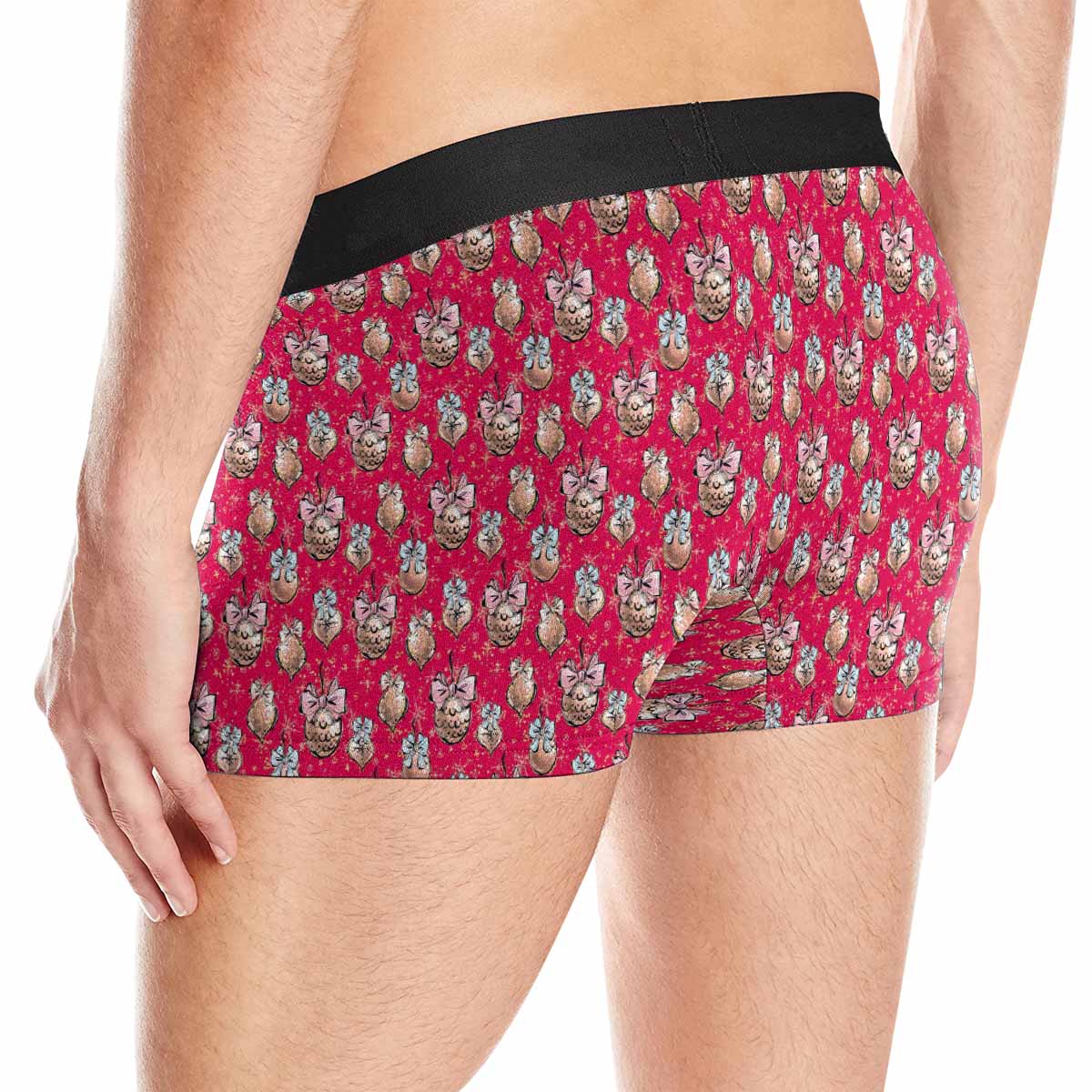 Christmas Baubles 50  AUS Men's Boxer Briefs (Made In AUS)