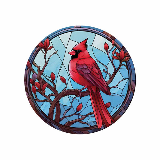 Cardinal_Awd35158  Circular Micro Fleece Blanket 47"