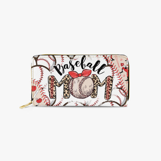 Long Type Zipper Purse - Cheer Mum/Mom