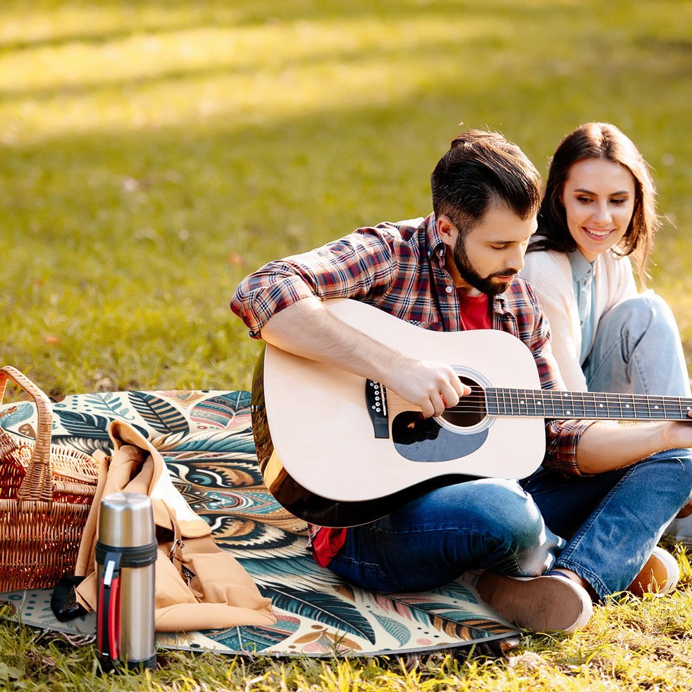 Round Picnic Mat Round outdoor picnic mat