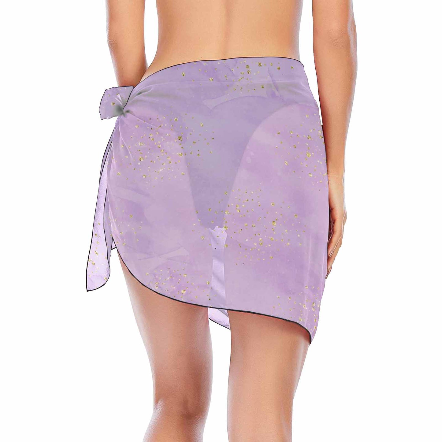 Purple  Women's Beach Sarong Wrap