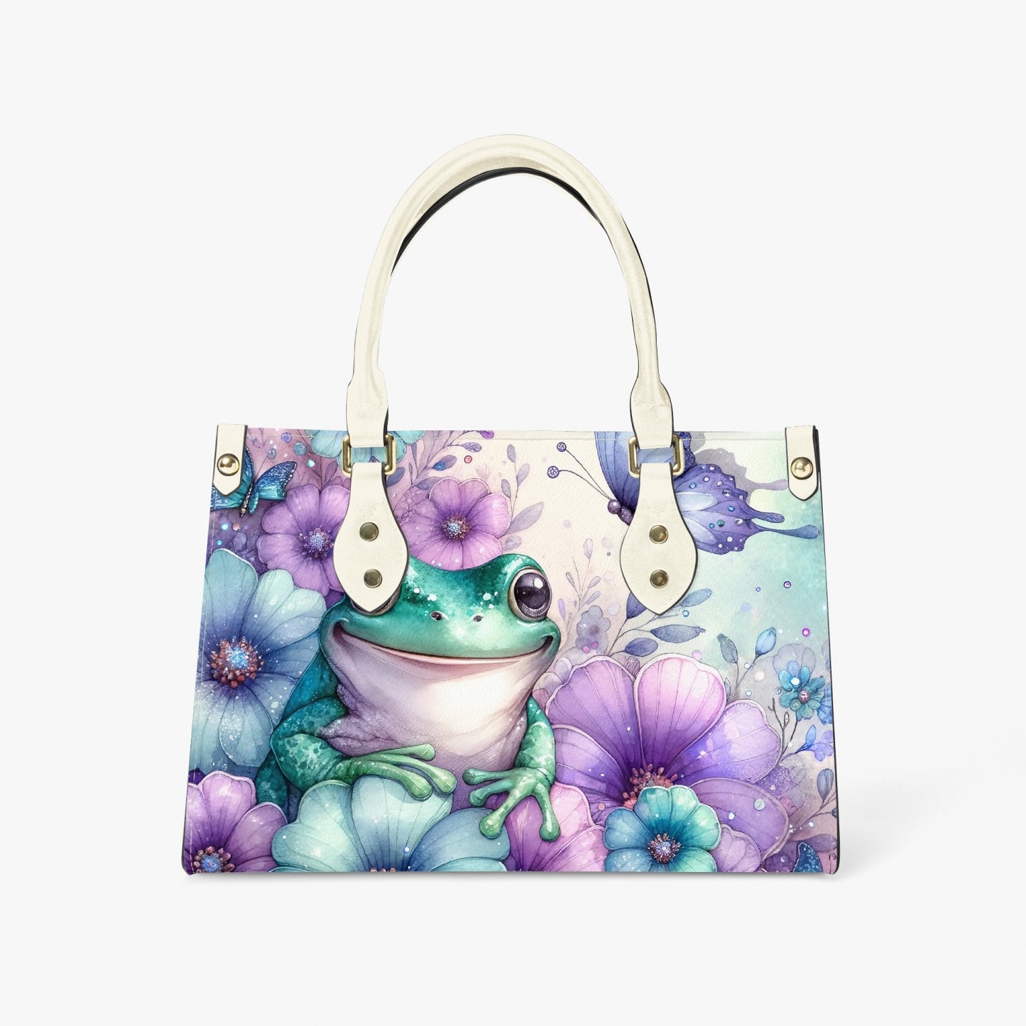 Women's Tote Bag - Long Strap - Frog