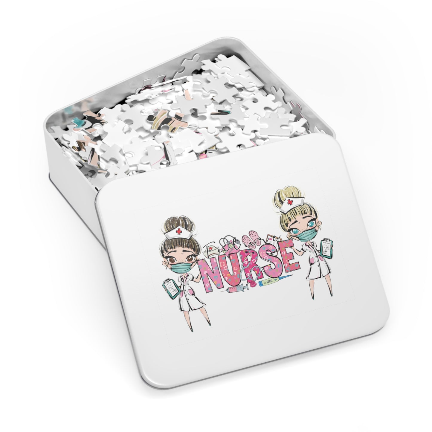 Puzzle, Nurse, Future Nurse Personalised/Non-Personalised (30, 110, 252, 500,1000-Piece) awd-619