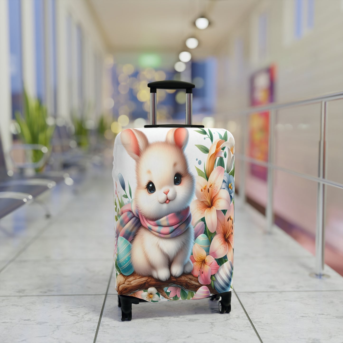 Luggage Cover, Easter, Rabbit, awd-1610