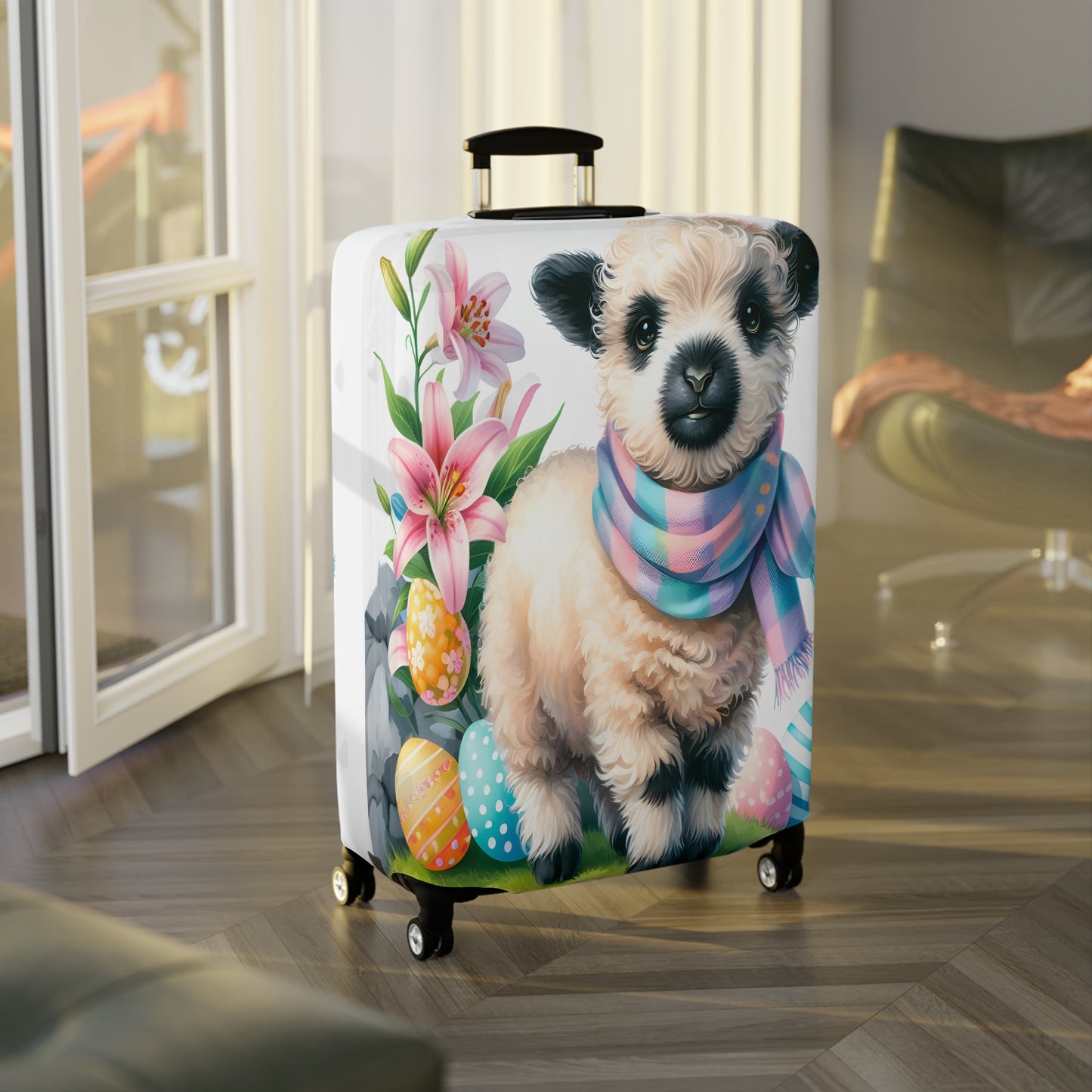 Luggage Cover, Easter, Lamb, awd-1616