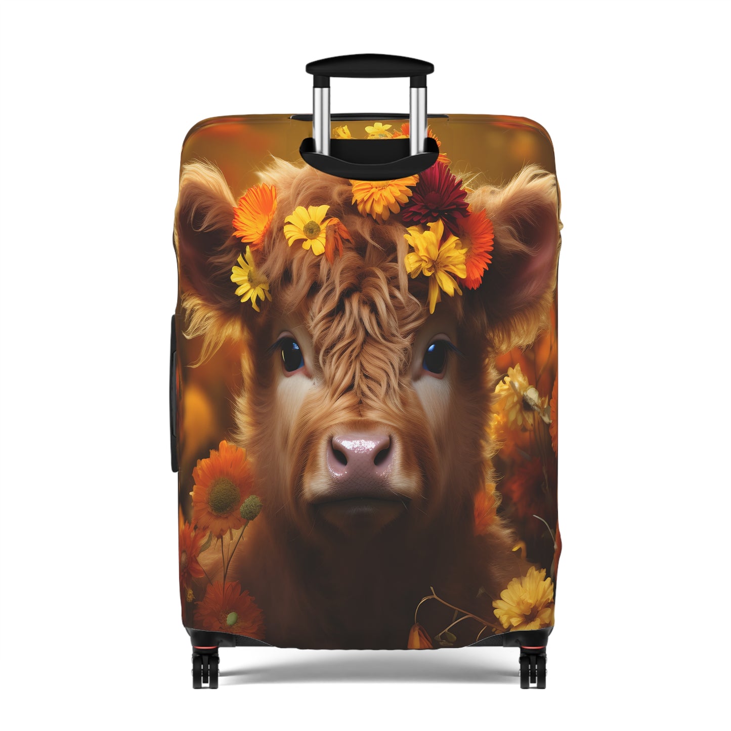 Luggage Cover, Highland Cow, awd-048