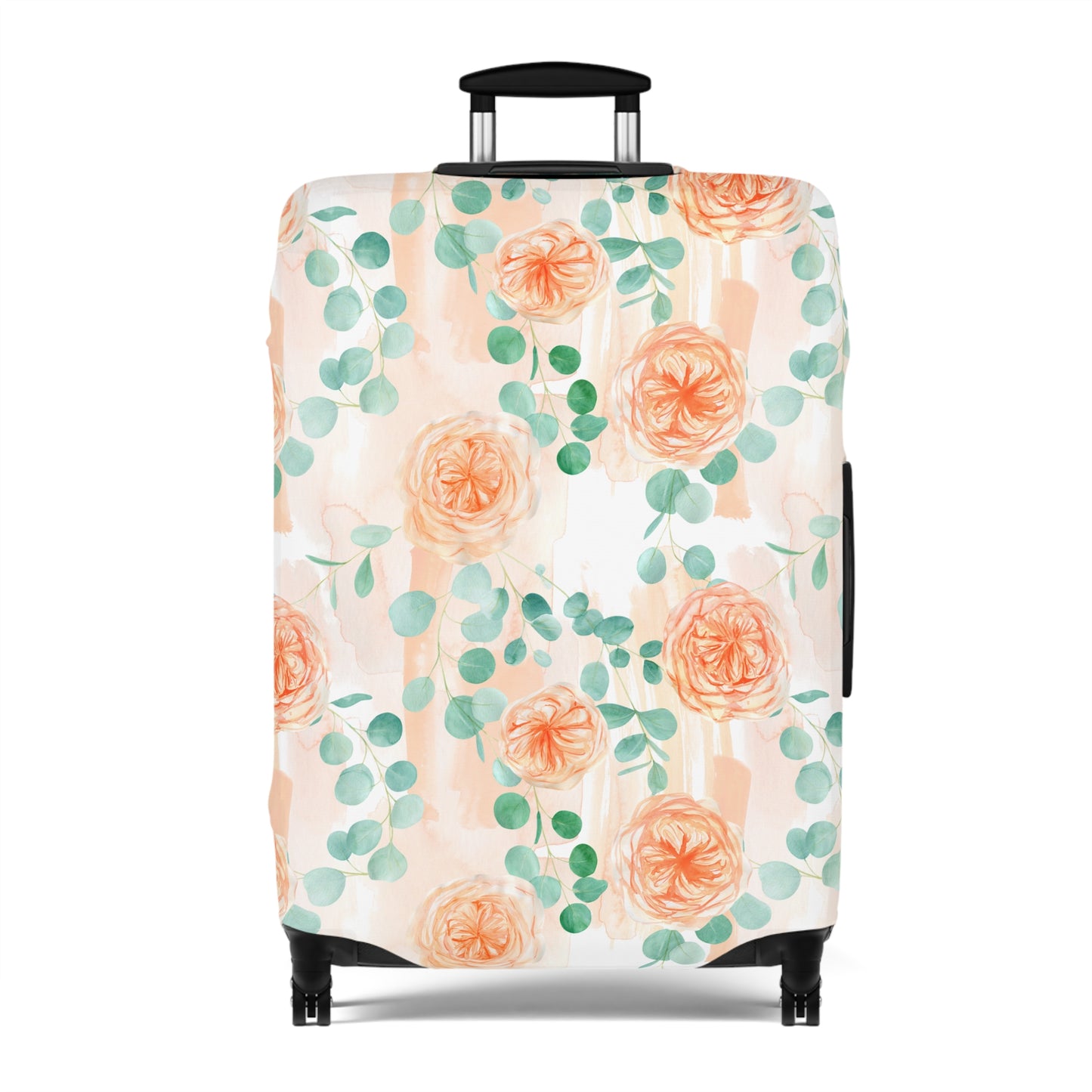 Luggage Cover, Eucalyptus and Roses