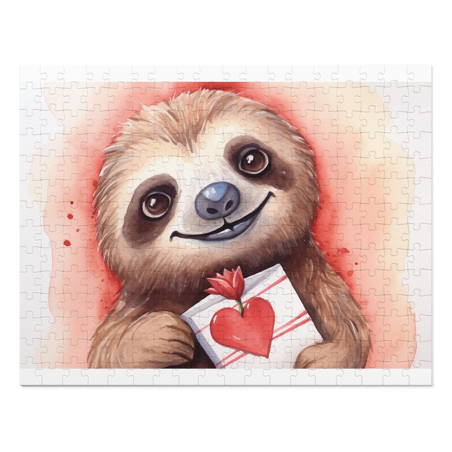 Jigsaw Puzzle, Sloth, Personalised/Non-Personalised (30, 110, 252, 500,1000-Piece)