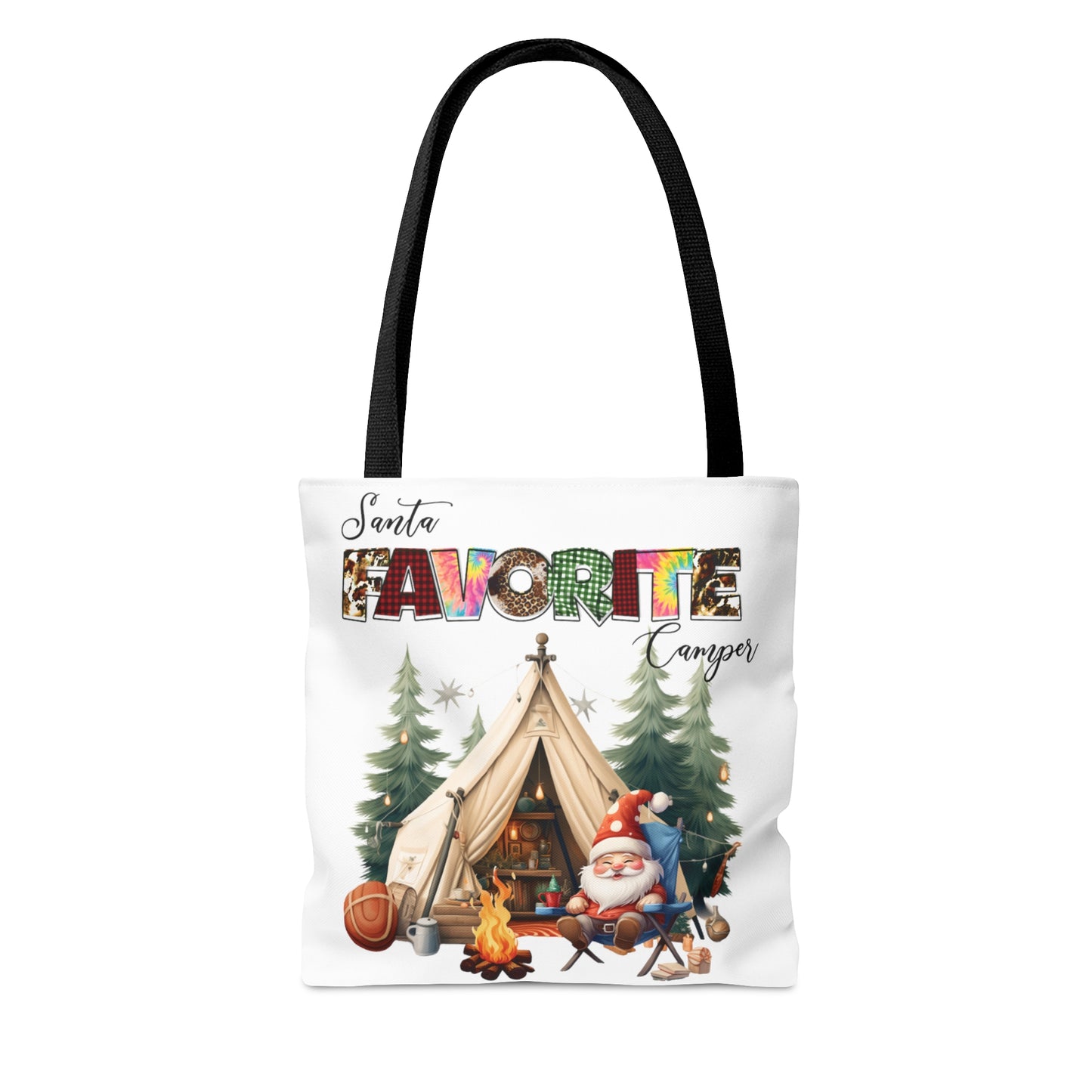 Tote Bag, Christmas, Camper