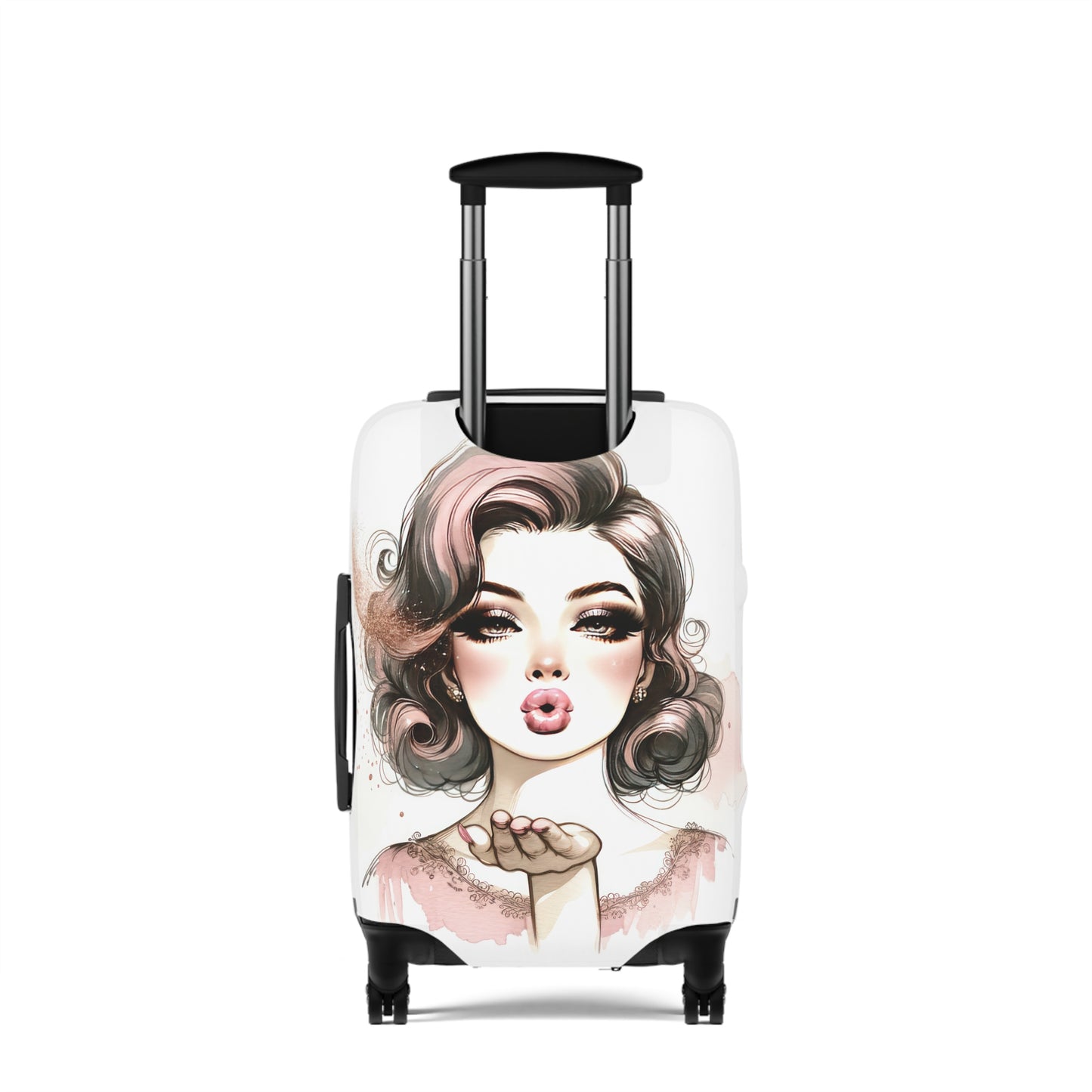 Luggage Cover, Coquette Girl, awd-1483