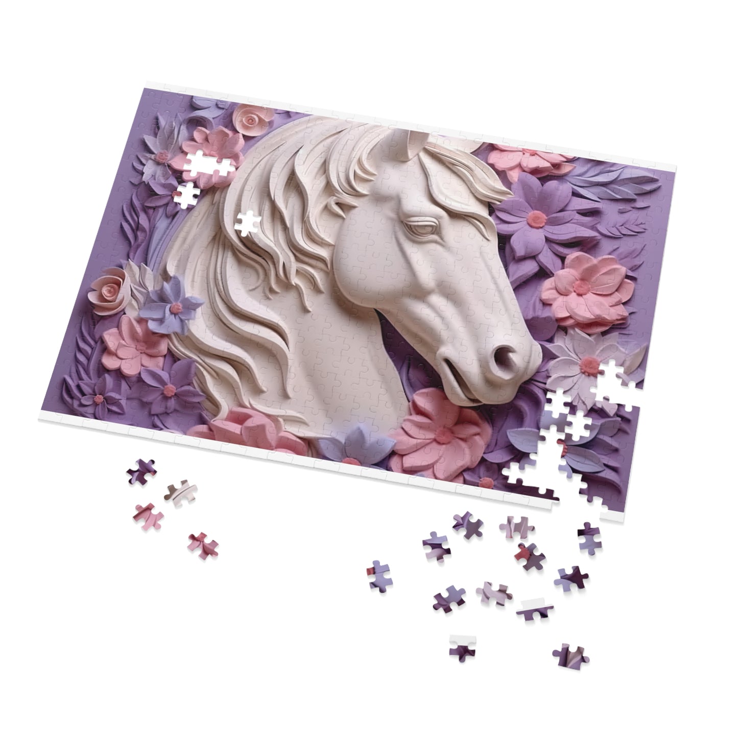 Jigsaw Puzzle, Horse, Personalised/Non-Personalised (30, 110, 252, 500,1000-Piece)