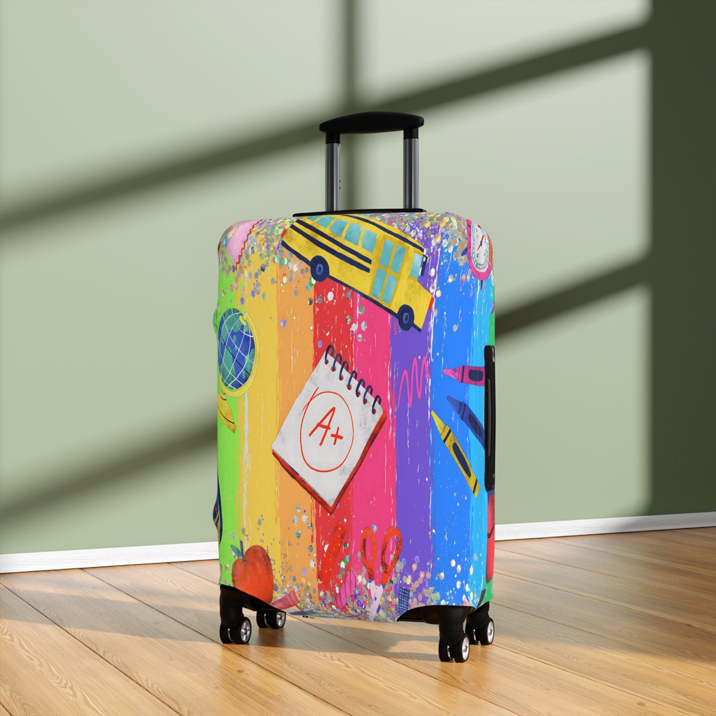 Luggage Cover, Teacher, School, awd-537