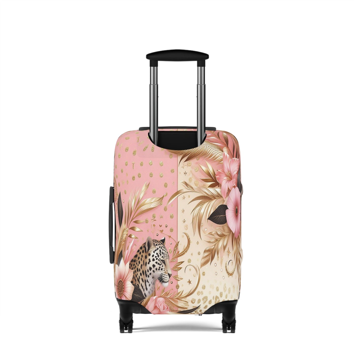 Luggage Cover, Floral Leopard, awd-3079