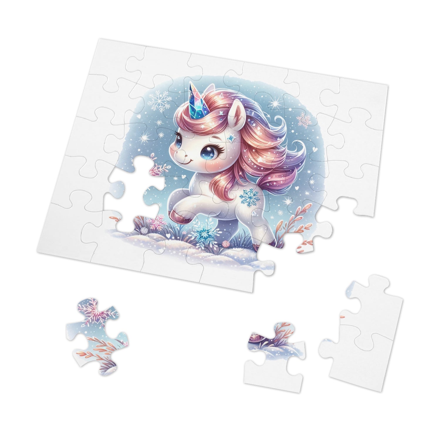 Jigsaw Puzzle, Unicorn, Personalised/Non-Personalised (30, 110, 252, 500,1000-Piece)