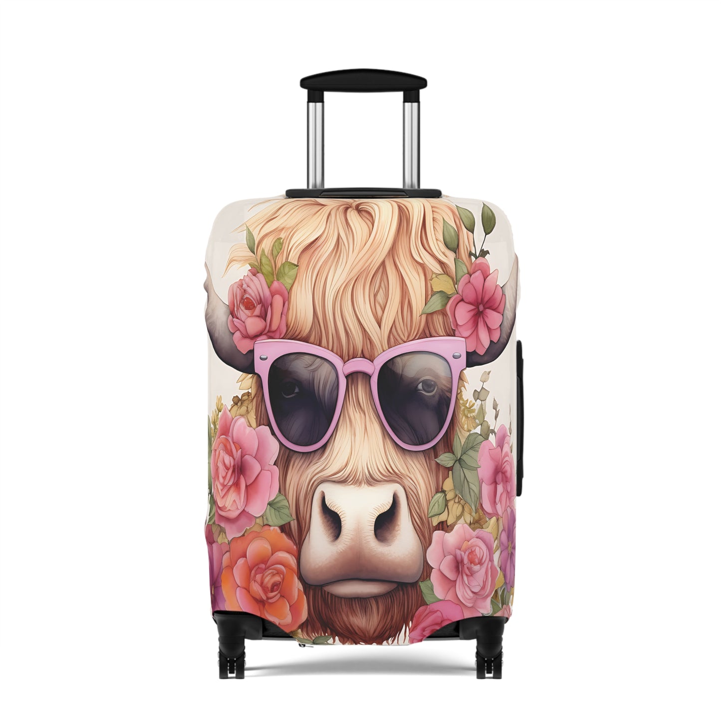 Luggage Cover, Highland Cow, awd-013